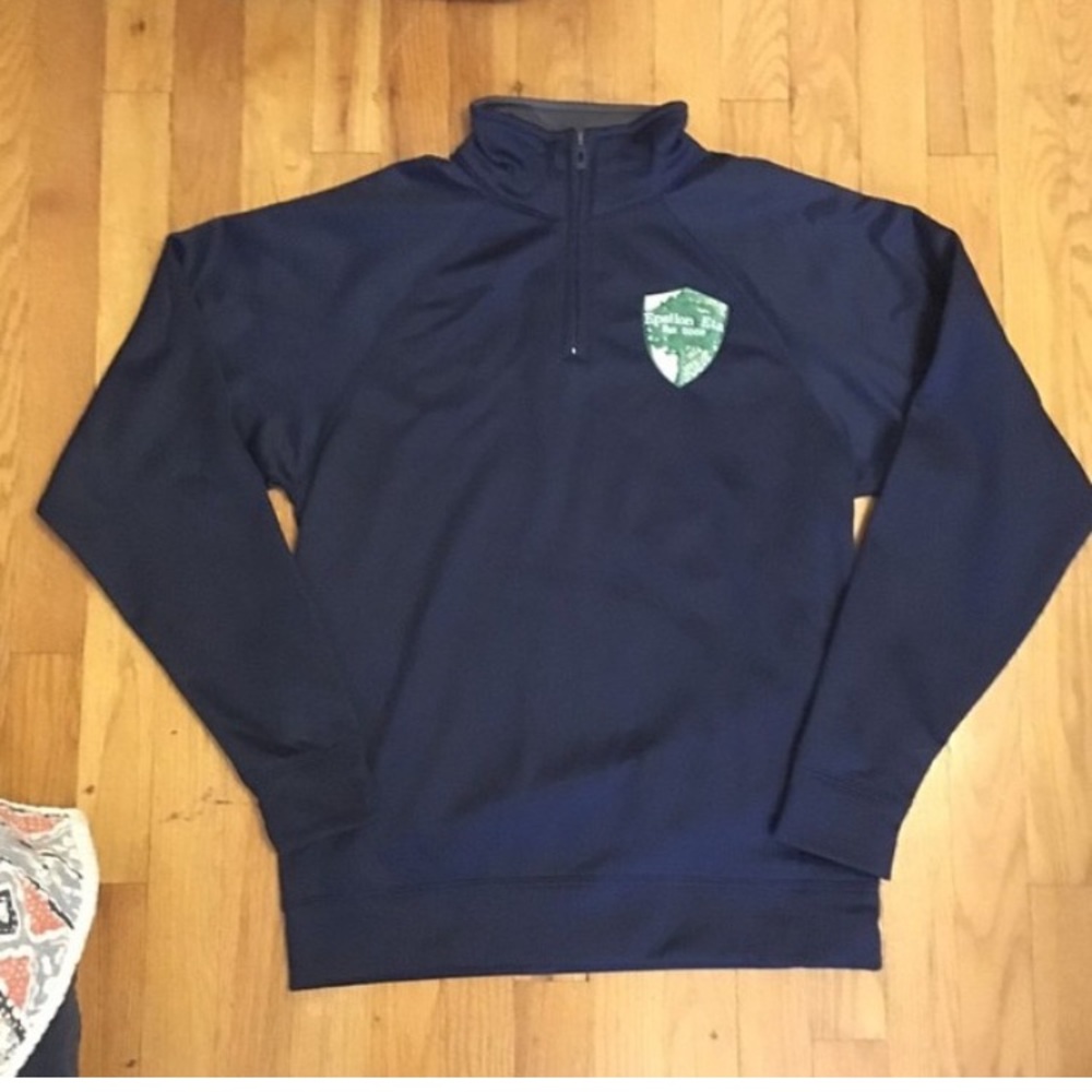 Epsilon Eta fraternity/sorority 3/2 zip sweatshirt